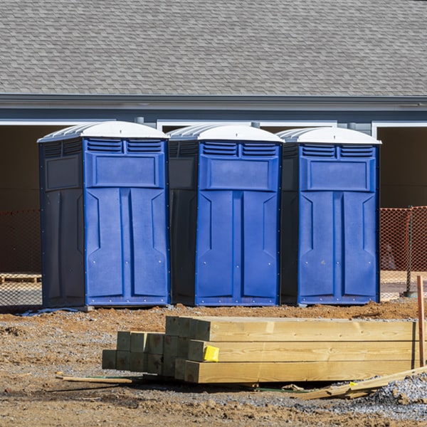 do you offer hand sanitizer dispensers inside the portable toilets in Freedom Plains